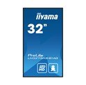 IIYAMA 32" LH3275HS-B1AG FHD (1920x1080) IPS Signage, 60Hz, 16:9, 8ms, 500 cd/m2, 1200:1, HDMI/DP, 2xUSB-A, zvučnici, crni