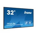 IIYAMA 32" LH3275HS-B1AG FHD (1920x1080) IPS Signage, 60Hz, 16:9, 8ms, 500 cd/m2, 1200:1, HDMI/DP, 2xUSB-A, zvučnici, crni