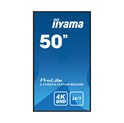 IIYAMA 50" LH5041UHS-B2AG 4K UHD (3840x2160) VA Signage, 16:9, 9.5ms, 500 cd/m2, 5000:1, VGA/HDMI, 1xUSB-A, zvučnici, crni 