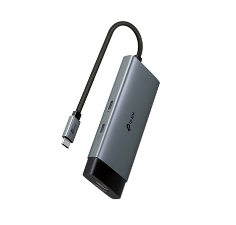 TP-Link 5-portni USB-C HUB 2xUSB-A, 1xUSB-C, 1xUSB-C PD, 1x HDMI 4K 60Hz, crni 