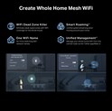 TP-Link BE6500 Wi-Fi 7 usmjerivač (Dual-Band Router Wi-Fi 7), 688Mbps/5764Mbps (2.4GHz/5GHz) MU-MIMO, 1×2.5 Gbps WAN , 1×2.5 Gbps LAN, 3×1 Gbps LAN, Tether App