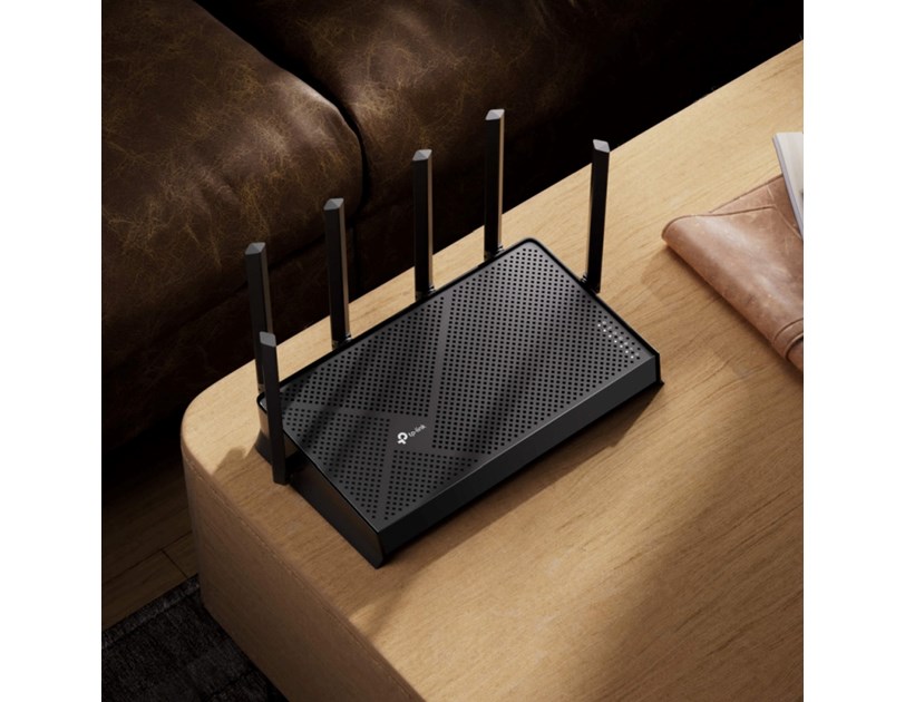 TP-Link BE6500 Wi-Fi 7 usmjerivač (Dual-Band Router Wi-Fi 7), 688Mbps/5764Mbps (2.4GHz/5GHz) MU-MIMO, 1×2.5 Gbps WAN , 1×2.5 Gbps LAN, 3×1 Gbps LAN, Tether App