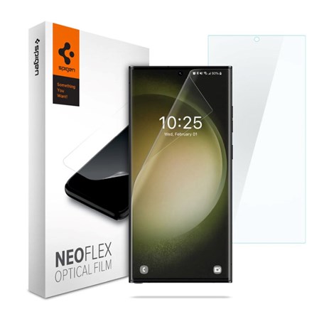 Spigen Film Neo Flex, zaštitna navlaka za ekran telefona, prozirna, 2 kom - Samsung Galaxy S23 Ultra