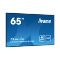 IIYAMA 65" LH6541UHS-B1AG 4K UHD (3840x2160) VA Signage, 16:9, 6.5ms, 500 cd/m2, 5000:1, HDMI, USB-A, zvučnici, crni 