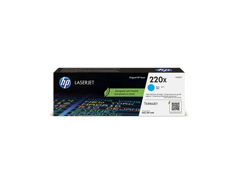 HP toner W2201X (220X) cijan (5500 stranica)