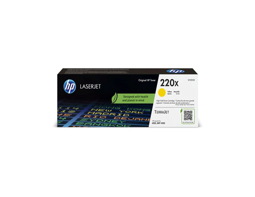 HP toner W2202X (220X) žuto (5500 stranica)