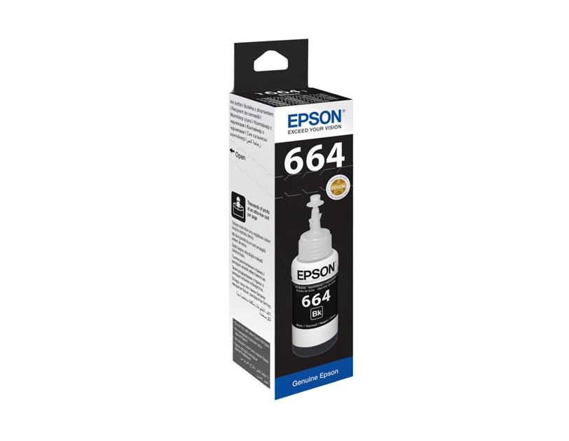 Epson tinta T66414 CISS- crna (C13T66414A) 70 ml