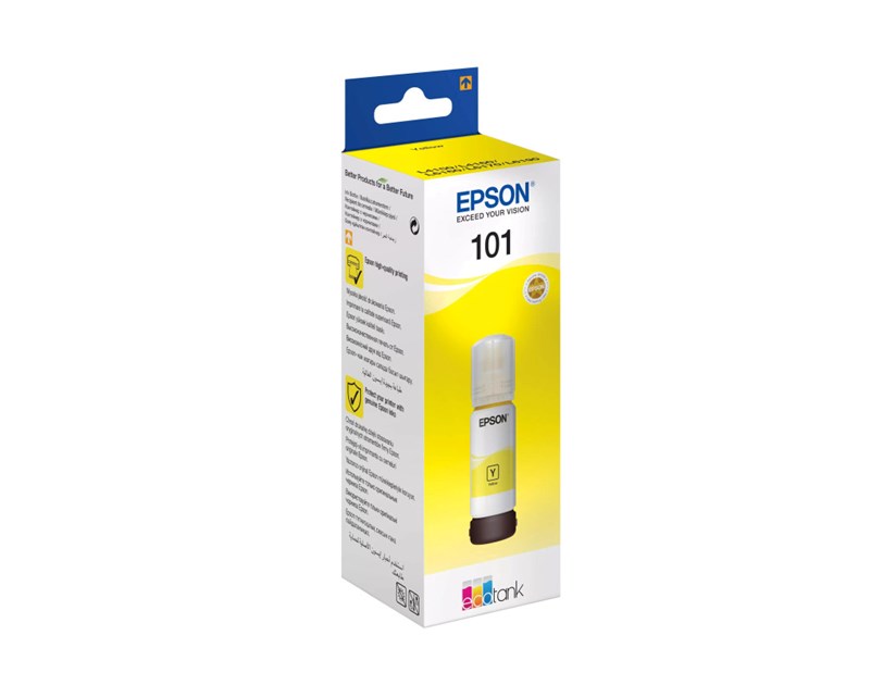 Epson tinta 101 EcoTank žuta (C13T03V44A) 70ml