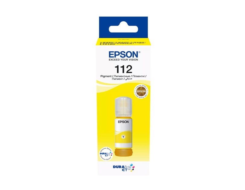 Epson tinta 112 EcoTank žuta (C13T06C44A) 70 ml