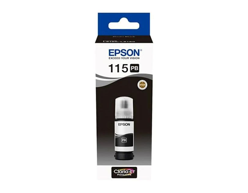 Epson tinta 115 EcoTank Photo crna (C13T07D14A) 70 ml