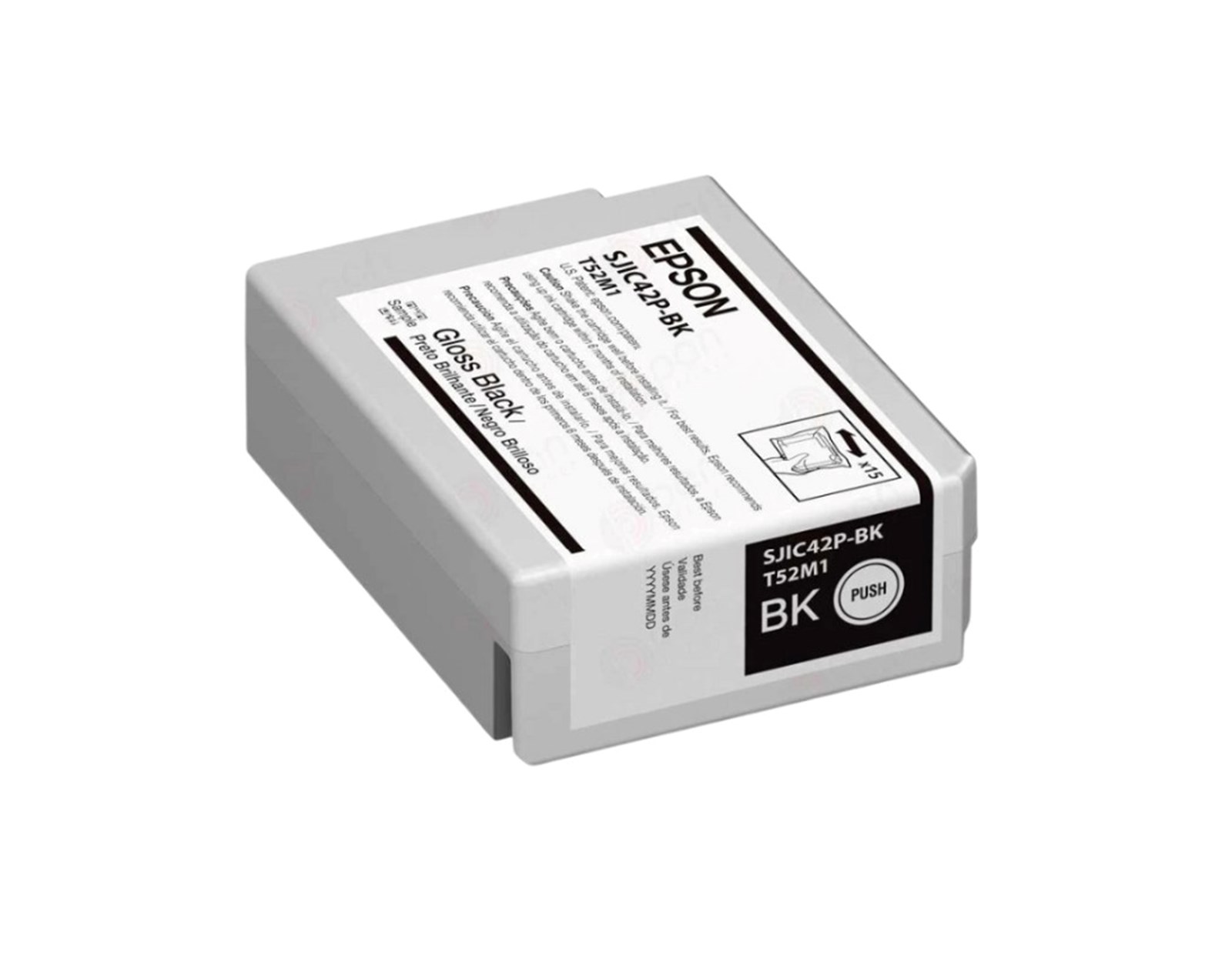 Epson Tinta SJIC42P-BK ColorWorks C4000e crna (C13T52M140)