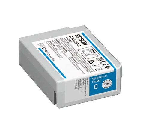 Epson Tinta SJIC42P-C ColorWorks C4000e cijan (C13T52M240)
