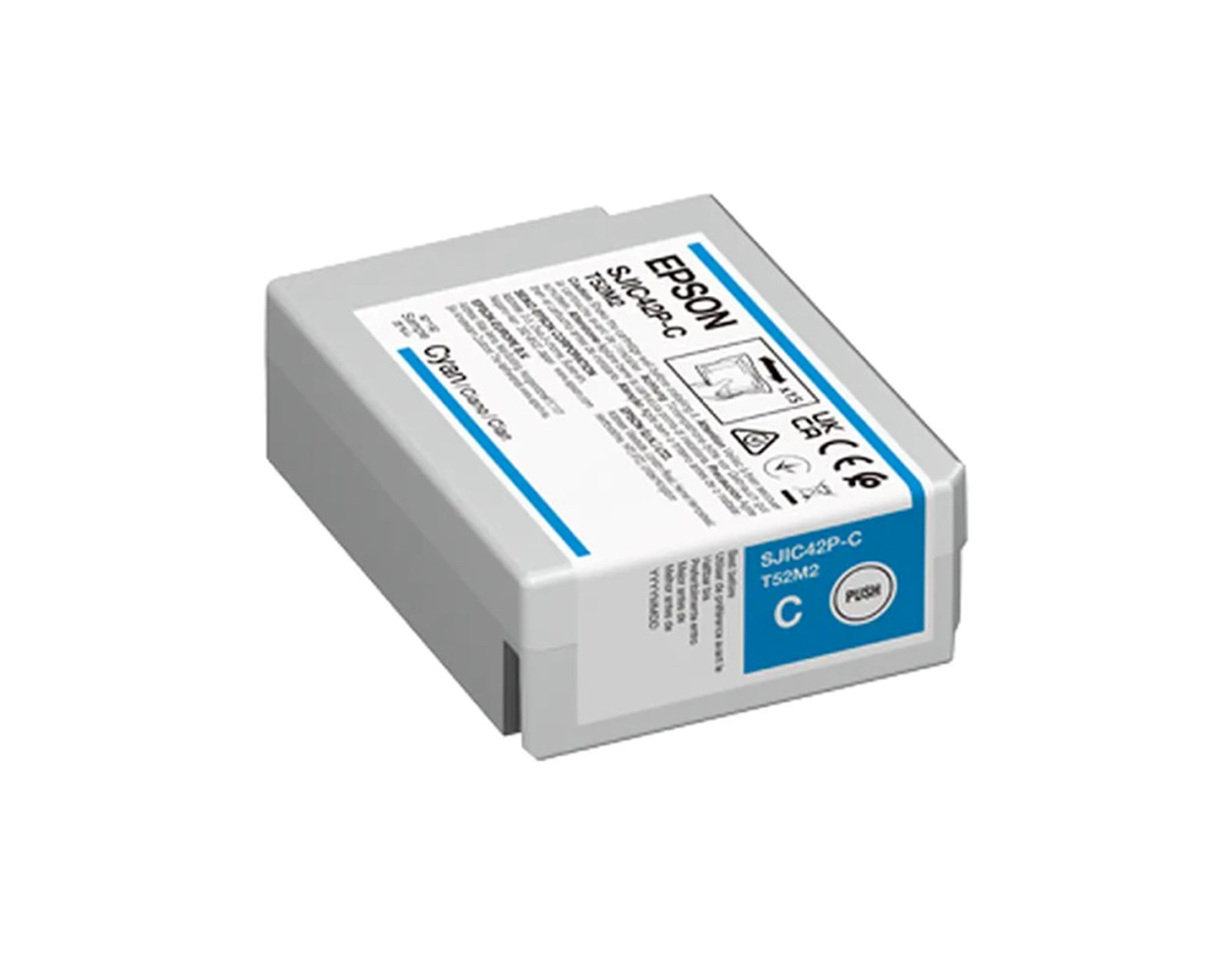 Epson Tinta SJIC42P-C ColorWorks C4000e cijan (C13T52M240)