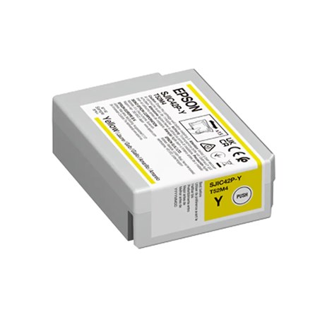 Epson Tinta SJIC42P-Y ColorWorks C4000e žuta (C13T52M440)
