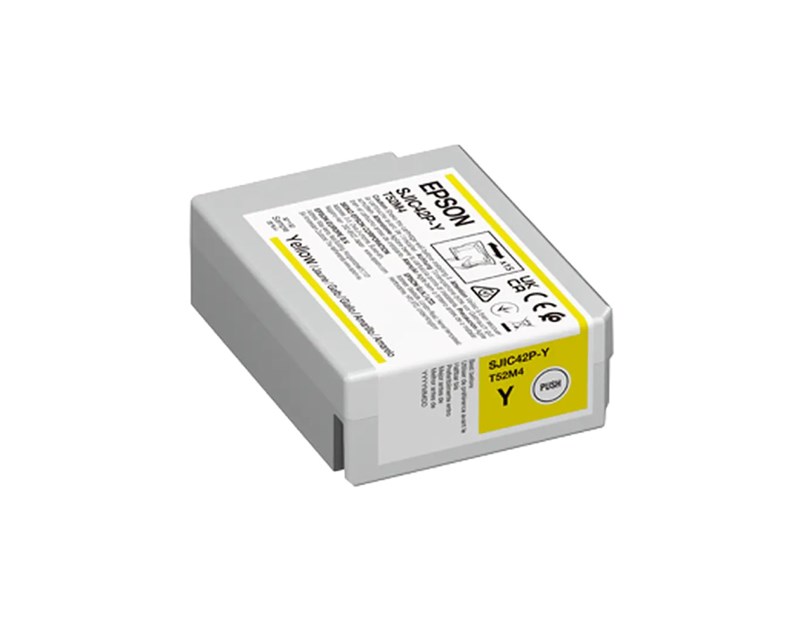 Epson Tinta SJIC42P-Y ColorWorks C4000e žuta (C13T52M440)