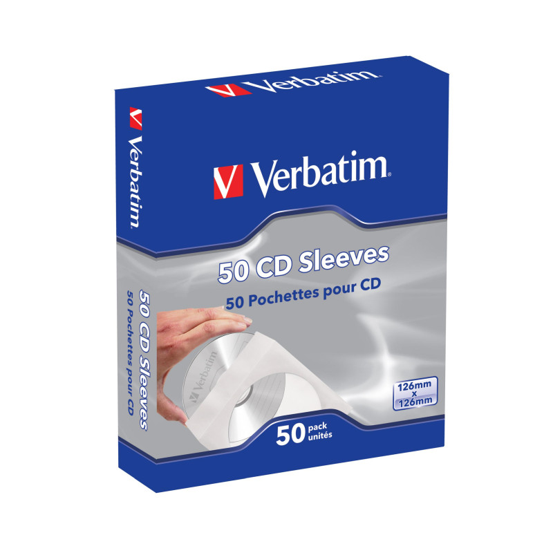 Verbatim CD/DVD papirnate košuljice (pakiranje 50kom.)