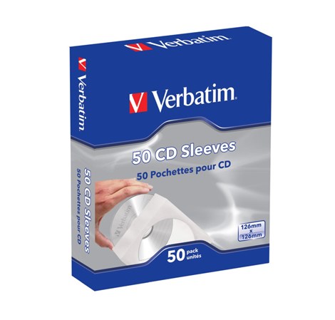 Verbatim CD/DVD papirnate košuljice (pakiranje 50kom.)