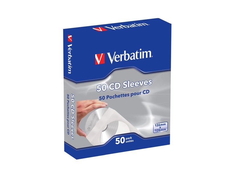 Verbatim CD/DVD papirnate košuljice (pakiranje 50kom.)