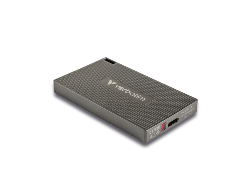 Verbatim Metal Mini 1TB SSD vanjski disk USB-C 3.2 Gen2, 2000/1750 MB/s