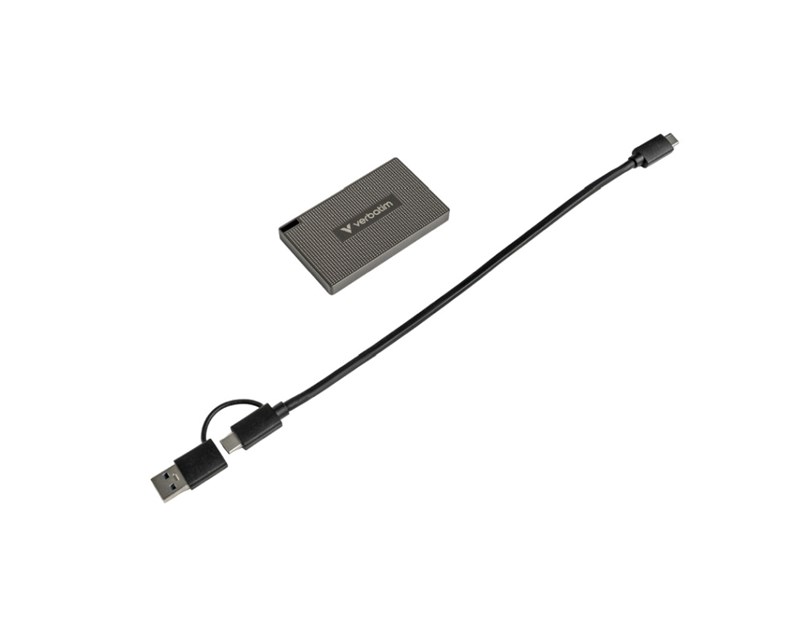 Verbatim Metal Mini 1TB SSD vanjski disk USB-C 3.2 Gen2, 2000/1750 MB/s