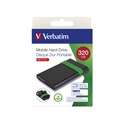 Verbatim 2.5" SmartDisk 320GB vanjski HDD, USB3.2 Gen1, crni