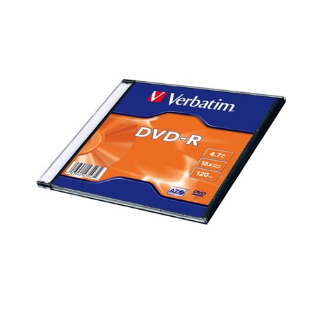 DVD-R Verbatim 4.7GB 16× Matt Silver JC (1 kom.)