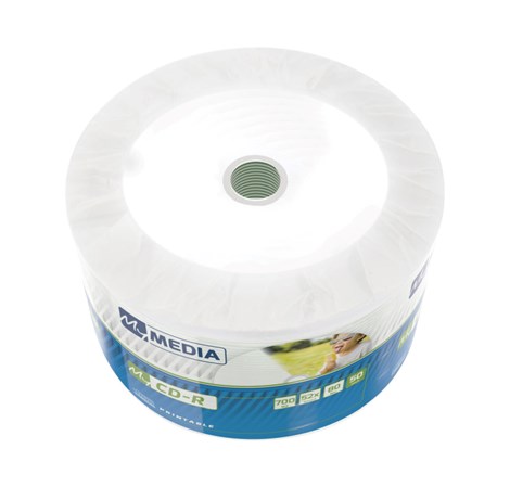 CD-R MyMedia 700MB 52× Wide printabilni, Wrap pakiranje 50 kom.