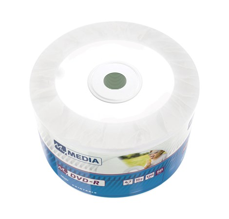 DVD-R MyMedia 4.7GB 16× InkJet printabilni, Wrap pakiranje 50 kom.