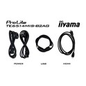 IIYAMA 65" TE6514MIS-B2AG Touchscreen 4K UHD (3840x2160) VA, 16:9, 6.5ms, 450 cd/m2, 5000:1, HDMI/DP, 6xUSB-A, 2xUSB-C, zvučnici, crni 