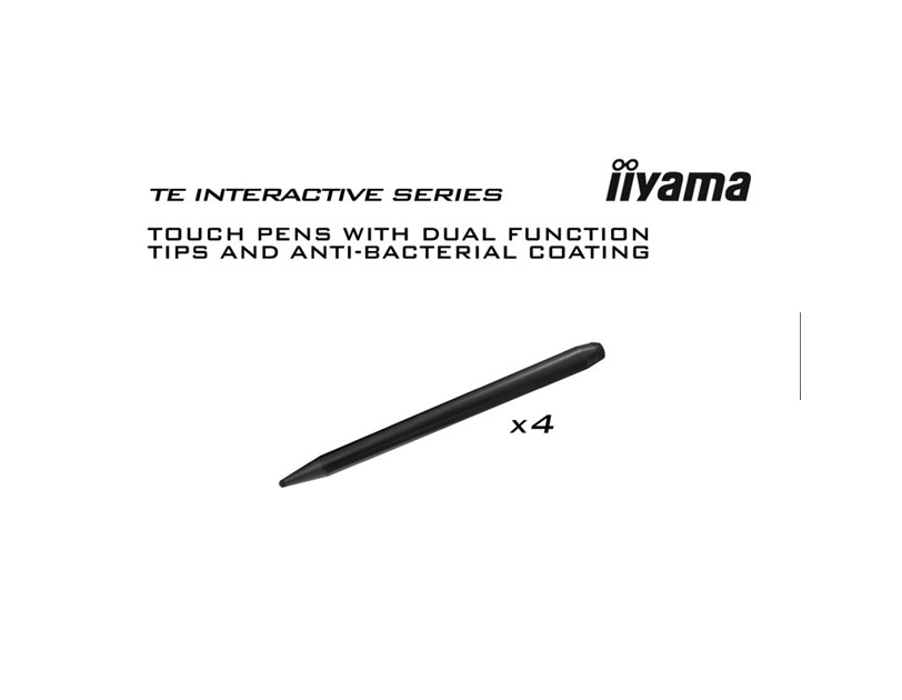 IIYAMA 86" TE8614MIS-B2AG, iiWare12E (EDLA - Google - GMS apps) , Android 13, 50-Points PureTouch IR+ with zero bonding, 3840x2160, UHD VA panel, Multi-Screen Display supported, Metal Housing, Fan-les
