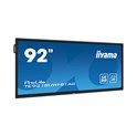 IIYAMA 92" TE9218UWI-B1AG UW5K 5120x2160, iiWare11 , Android 13, 50-Points PureTouch IR+ with zero bonding, VA panel, Multi-Screen Display supported, Metal Housing, Fan-less, Speakers 2x 16W + 16W sub