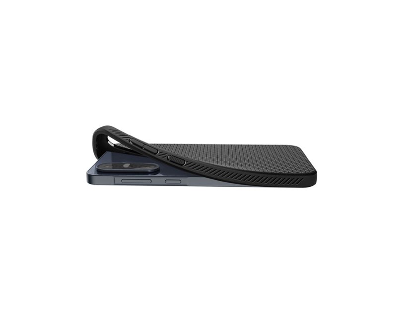 Spigen Liquid Air, matte black - Spigen Galaxy A36 5G (ACS09199)