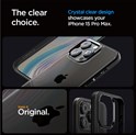 Spigen Crystal Hybrid, matte black - iPhone 15 Pro Max (ACS06449)