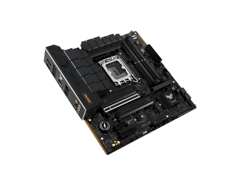 Asus MB TUF GAMING B760M-PLUS II, S.1700, Intel B760, 4×DDR5, PCIe 5.0, HDMI/DP, mATX