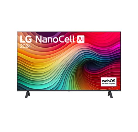 LG 43" (109cm) 43NANO82T3B 3840x2160 (UHD 4K), DVB-T2/C/S2, HDMIx3, USBx2, WebOS 