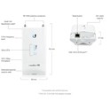 Ubiquiti Rocket AC Lite, outdoor, 5GHz AC, 2x RSMA, AirMAX AC