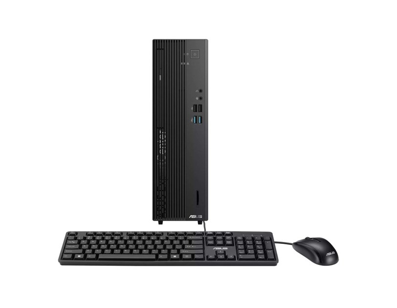 Asus D501SER SFF, Intel i3-14100, 16GB DDR5, 512GB SSD, UHD, WiFI/BT, DVDRW, VGA/HDMI, 8xUSB-A, tipk/miš + Win 11 Pro + 5Y