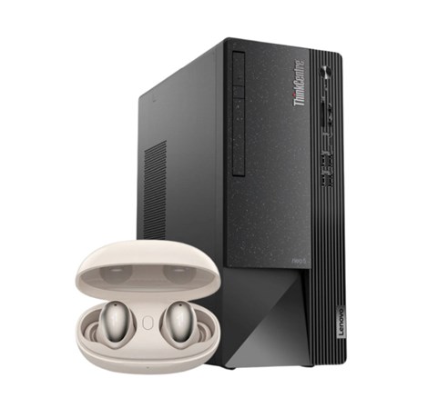 Lenovo ThinkCentre NEO 50t Gen 4 + 1MORE In-Ear bežične slušalice, Intel i5-13400, 16GB DDR4, 1TB SSD, UHD 730, DVDRW, VGA/HDMI/DP, tipk/miš + Win 11 Pro + 3Y (12JB0023CR-W11P)