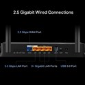 TP-Link BE3600 Archer BE230 Dual-Band Wi-Fi 7 bežični umjerivač (Dual-Band router) 688Mbps/867Mbps (2.4GHz/5Ghz) 2× 2.5G WAN/LAN, 3xGLAN, 1xUSB-A, Tether App