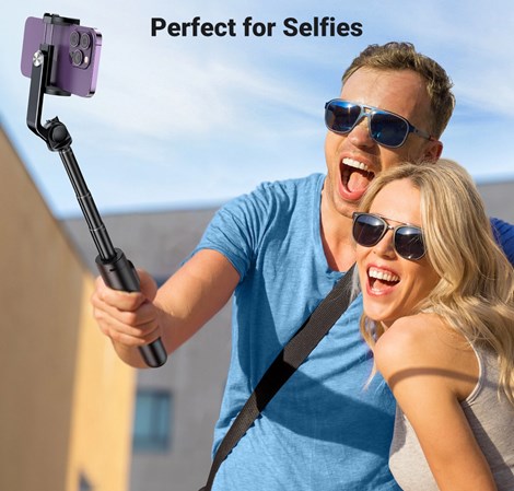 UGREEN Selfie stick 3u1 Tripod s bluetooth daljinskim do 6.8 incha, crni