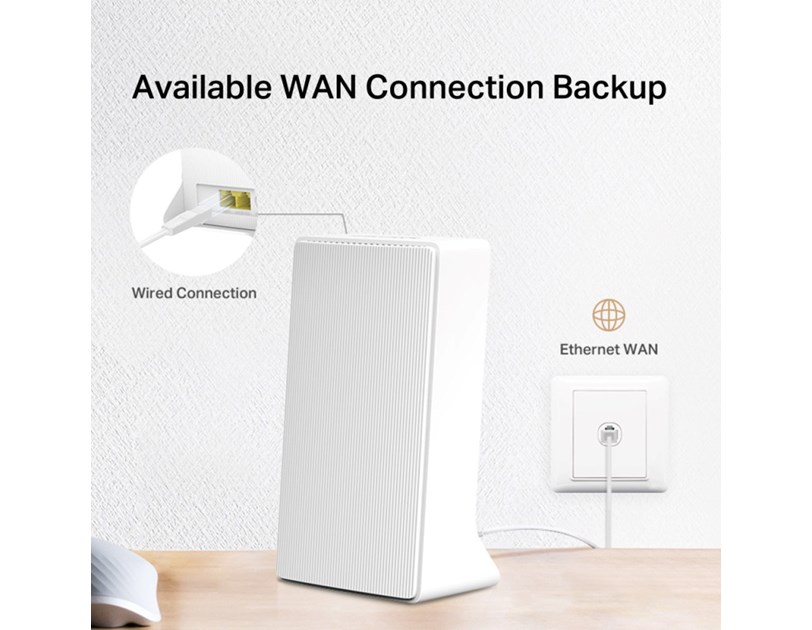 Mercusys bežični N 4G LTE usmjerivač (Router) 300Mbps (2.4GHz), 802.11b/g/n, interni 4G modem, 1×LAN/1×WAN, utor za SIM karticu