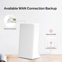 Mercusys bežični N 4G LTE usmjerivač (Router) 300Mbps (2.4GHz), 802.11b/g/n, interni 4G modem, 1×LAN/1×WAN, utor za SIM karticu