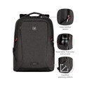 Wenger MX Professional ruksak za 16" prijenosnik, 21 L, vrijesko siva