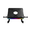 Enermax ELS001 podesivi i sklopivi RGB stalak za prijenosnike do 17", crni