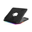 Enermax ELS001 podesivi i sklopivi RGB stalak za prijenosnike do 17", crni