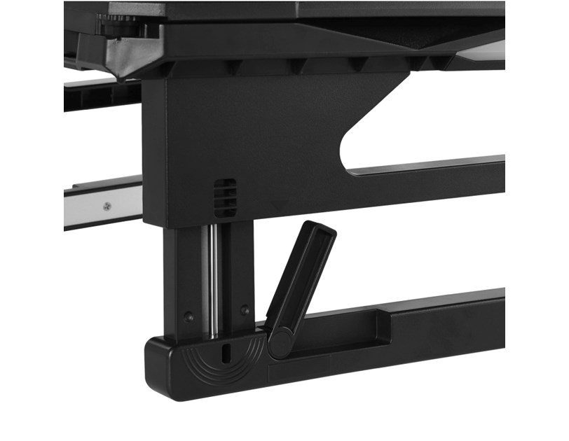 Enermax ELS001 podesivi i sklopivi RGB stalak za prijenosnike do 17", crni