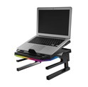 Enermax ELS001 podesivi i sklopivi RGB stalak za prijenosnike do 17", crni