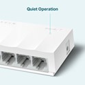 TP Link LS1005 5-Port 10/100Mbps Desktop Network preklopnik (Switch), 802.3X Flow Control, vanjsko napajanje