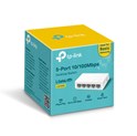 TP Link LS1005 5-Port 10/100Mbps Desktop Network preklopnik (Switch), 802.3X Flow Control, vanjsko napajanje