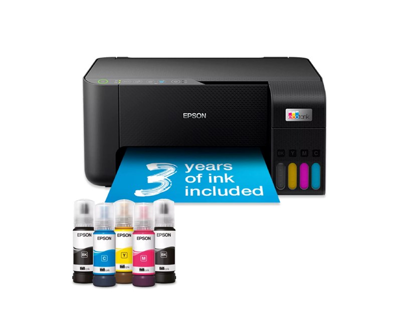 Epson EcoTank L3271 MFP Color pisač 5760x1440 DPI, c/b 10/5 str/min, Epson Connect, USB/Wifi (C11CJ67435)
